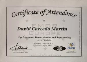 Certificado EMDR
